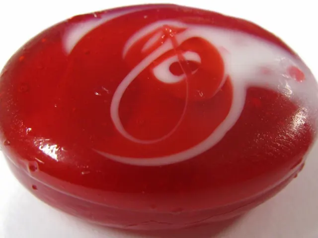Real photo illustrating Plain hard candy
